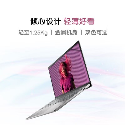 灵越5330 1608s 13.3英寸 i7-1360P 16G 512G 锐炬 100%色域 2.5K护眼屏 银河星迹