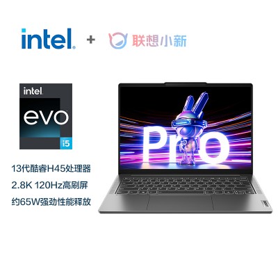 小新Pro14 2023酷睿版  i5-13500H 16G 1T 2.8K 120Hz 鸽子灰